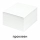 Блок для записей 9х9х5 см STAFF проклеенный, куб , белый, белизна 90-92% 129196