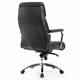 Кресло из натуральной кожи BRABIX PREMIUM Phaeton EX-502, хром, черное, 530882 530882