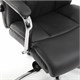 Кресло из натуральной кожи BRABIX PREMIUM Phaeton EX-502, хром, черное, 530882 530882