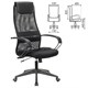 Кресло офисное BRABIX PREMIUM Stalker EX-608 PL, ткань-сетка/кожзам, черное, 532090 532090