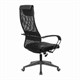 Кресло офисное BRABIX PREMIUM Stalker EX-608 PL, ткань-сетка/кожзам, черное, 532090 532090