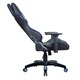 Кресло компьютерное BRABIX GT Carbon GM-120, две подушки, экокожа, черное/синее, 531930 531930