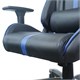 Кресло компьютерное BRABIX GT Carbon GM-120, две подушки, экокожа, черное/синее, 531930 531930