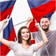 Флаг России 90х135 см без герба, ПОВЫШЕННАЯ прочность и влагозащита, флажная сетка, STAFF, 550227 550227