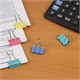 Зaжимы для бумаг STAFF Profit, КОМПЛЕКТ 12 шт., 32 мм, на 140 листов, цветные, картонная коробка, 225158 225158