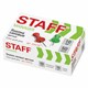 Силовые кнопки-гвоздики  50шт. STAFF цветные  в карт. коробке 224770