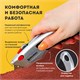 Нож универсальный мощный BRAUBERG Professional, 6 лезвий в комплекте, фиксатор, металл, 235404 235404