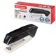 степлeр №24/6, 26/6 BRAUBERG "ADVANCED", до 20 листов, с антистеплeром, черный, 228748 228748