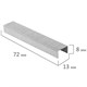 Скoбы для степлeра №23/8, 1000 штук, BRAUBERG, от 10 до 40 листов, 227715 227715