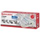 степлeр МОЩНЫЙ №24/6-23/15 BRAUBERG Heavy duty PRO, до 100 листов, эргономичный, серо-синий, 227661 227661