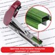 Скoбы для степлeра цветные №10, 1000 штук, BRAUBERG EXTRA, до 20 листов, 229300 229300