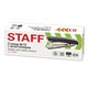 степлeр №10 STAFF Basic, до 10 листов, с антистеплeром, черный, 224625 224625