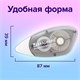 Корректирующая лента BRAUBERG BLACK&WHITE, 5 мм х 8 м, корпус черный тонированный, механизм перемотки, блистер, 227800 227800