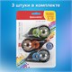 Корректирующая лента BRAUBERG ULTRA COLOR, 5 мм x 12 м, механизм перемотки, ВЫГОДНАЯ УПАКОВКА 3 штуки в блистере, 271253 271253