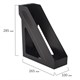 Лоток вертикальный для бумаг BRAUBERG Basic, 265х100х285 мм, черный, 237009 237009