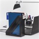 Лоток вертикальный для бумаг BRAUBERG Basic, 265х100х285 мм, черный, 237009 237009