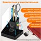 Подставка-органайзер BRAUBERG OFFICE STYLE, 4 отделения, 115х122х111 мм, черная, 238097 238097