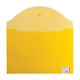 Папка-конверт с кнопкой BRAUBERG My CLEAR BAG, А4, до 100 листов, прозрачная, ассорти, 0,15 мм, 225174 225174