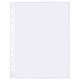 Папки-файлы перфорированные А4 BRAUBERG STANDARD, КОМПЛЕКТ 100 шт., матовые, 40 мкм, 229660 229660
