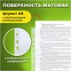 Папки-файлы перфорированные А4 STAFF ЭКОНОМ, КОМПЛЕКТ 100 шт., матовые, 25 мкм, 226828 226828