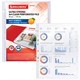 Папки-файлы перфорированные А4 BRAUBERG EXTRA 1100, КОМПЛЕКТ 50 шт., матовые, ПЛОТНЫЕ, 110 мкм, 229673 229673
