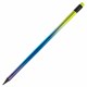 Карандаш чернографитный с ластиком BRAUBERG GRADE Metallic, 1 шт., HB, трехгранный, 182000 182000