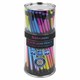 Карандаш чернографитный с ластиком BRAUBERG GRADE Metallic, 1 шт., HB, трехгранный, 182000 182000