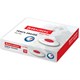 Ластик BRAUBERG Oval PRO, 40х26х8 мм, овальный, красный пластиковый держатель, 229560 229560