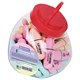 Текстовыделитель мини BRAUBERG PASTEL Mini, АССОРТИ В ПЛАСТИКОВОЙ БАНКЕ, линия 1-5 мм, 152432 152432