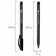 Ручка гелевая BRAUBERG Extra Glide Gel, ЧЕРНАЯ, трехгранная, игольчатый наконечник 0,7 мм, линия 0,5 мм, 144077 144077