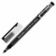 Ручка гелевая BRAUBERG X-WRITER 1800, УВЕЛИЧЕННАЯ ДЛИНА ПИСЬМА 1 800 м, ЧЕРНАЯ, стандартный узел 0,5 мм, 144135 144135