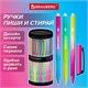Ручка стираемая гелевая BRAUBERG Grade, СИНЯЯ, soft-touch, узел 0,7 мм, линия письма 0,5 мм, 144208 144208