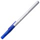 Ручка шариковая с грипом BIC Round Stic Exact, СИНЯЯ, корпус серый, узел 0,7 мм, линия письма 0,28 мм, 918543 141767