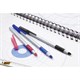 Ручка шариковая с грипом BIC Round Stic Exact, СИНЯЯ, корпус серый, узел 0,7 мм, линия письма 0,28 мм, 918543 141767