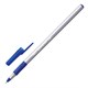 Ручка шариковая с грипом BIC Round Stic Exact, СИНЯЯ, корпус серый, узел 0,7 мм, линия письма 0,28 мм, 918543 141767