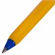 Ручка шариковая SCHNEIDER Tops 505 F, СИНЯЯ, корпус желтый, узел 0,8 мм, линия письма 0,4 мм, 150503 141216
