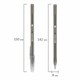 Ручка шариковая BRAUBERG i-STICK, ЧЕРНАЯ, пишущий узел 0,7 мм, линия письма 0,35 мм, 143443 143443