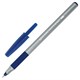 Ручка шариковая с грипом BRAUBERG i-STICK POINT, СИНЯЯ, корпус серый, игольчатый узел 0,7 мм, линия письма 0,35 мм, 144021 144021
