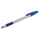 Ручка шариковая с грипом BRAUBERG i-STICK POINT, СИНЯЯ, корпус серый, игольчатый узел 0,7 мм, линия письма 0,35 мм, 144021 144021