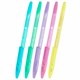 Ручка шариковая с грипом BRAUBERG ULTRA GT PASTEL, СИНЯЯ, корпус ассорти, линия 0,35 мм, 144053 144053