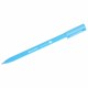 Ручка шариковая BRAUBERG TRIOS BLUE, СИНЯЯ, трехгранная, корпус голубой, игольчатый узел 0,7 мм, линия 0,5 мм, 144158 144158