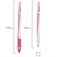 Ручка шариковая STAFF CANDY PASTEL, синяя, игольчатый узел 0,6 мм, линия 0,3 мм, 144235 144235