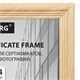 Рамка 21х30 см, дерево, багет 20 мм, BRAUBERG Business, цвет натуральный, акриловый экран, 391292 391292