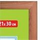 Рамка 21х30 см, дерево, багет 18 мм, BRAUBERG HIT, темная вишня, стекло, 390257 390257