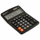 Калькулятор настольный BRAUBERG EXTRA-14-BK (206x155 мм), 14 разрядов, двойное питание, ЧЕРНЫЙ, 250474 250474