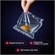 Пакеты с замком ZIP LOCK зиплок, комплект 100 шт., 80х120 мм, ПВД, толщина 35 микрон, BRAUBERG, 606209 606209