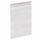 Пакеты с замком ZIP LOCK зиплок, комплект 100 шт., 70х100 мм, ПВД, толщина 35 микрон, BRAUBERG, 606208 606208