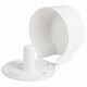 Диспенсер для туалетной бумаги LAIMA PROFESSIONAL ORIGINAL (Система T2), малый, белый, ABS, 605766 605766