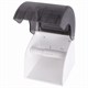 Диспенсер для бытовой туалетной бумаги LAIMA, тонированный серый, 605044 605044