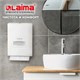 Диспенсер для полотенец на 2 пачки LAIMA PROFESSIONAL CLASSIC (Система H2), Z-сложения, 601425 601425